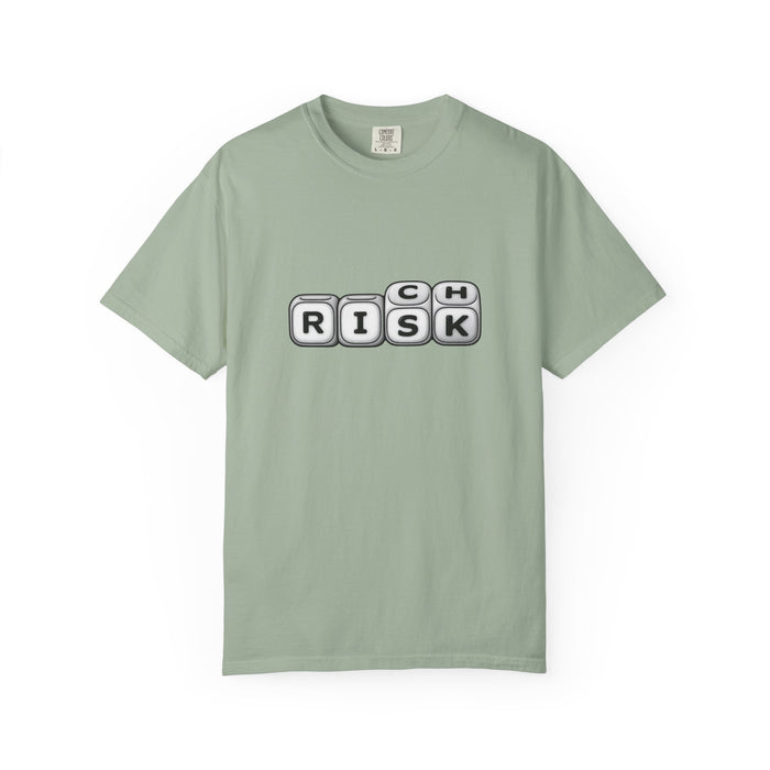 T-Shirt — 'RISK' Dice Block Graphic Tee