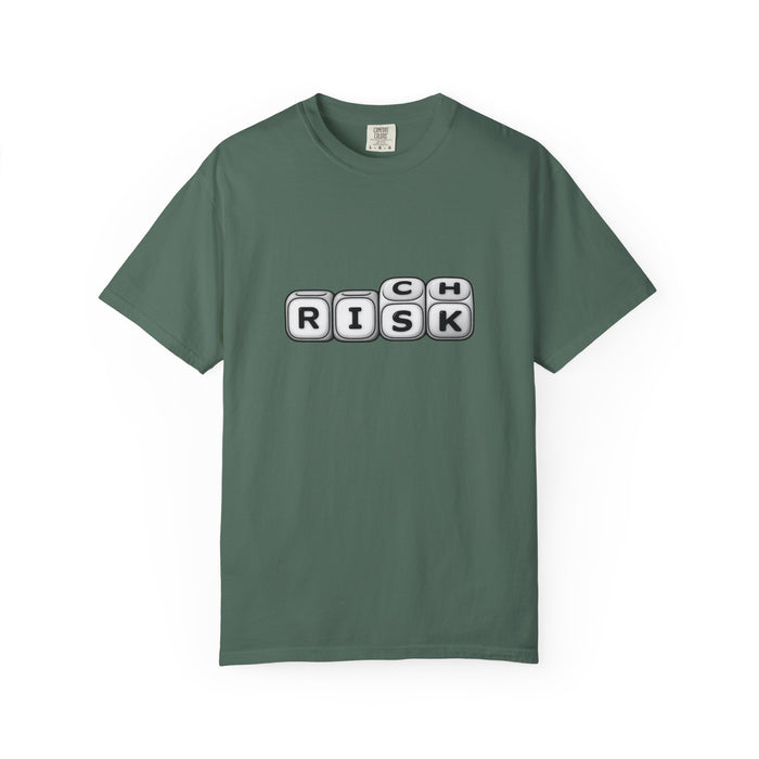 T-Shirt — 'RISK' Dice Block Graphic Tee