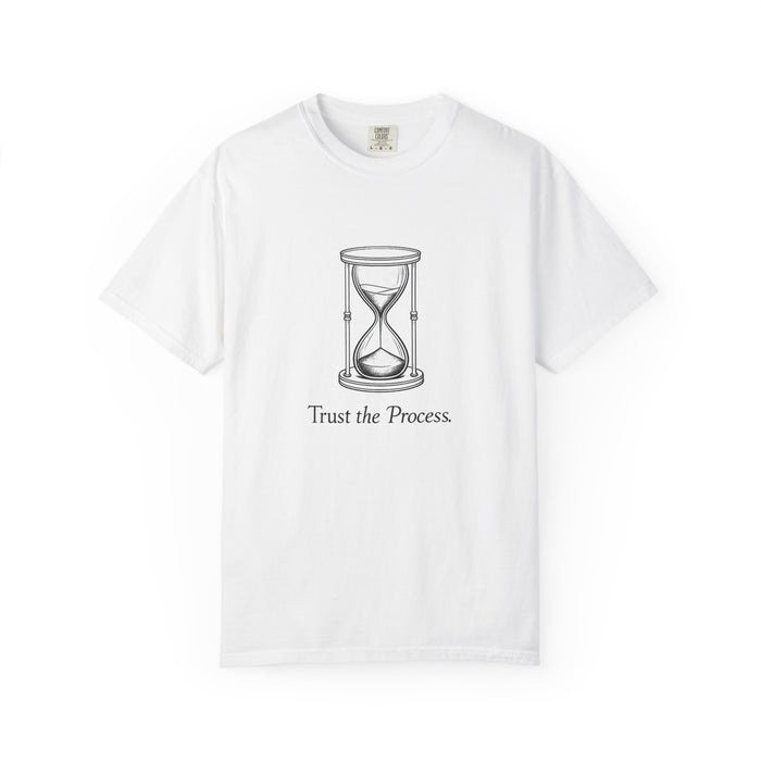 Trust the Process T-Shirt — Hourglass Graphic Inspirational Tee