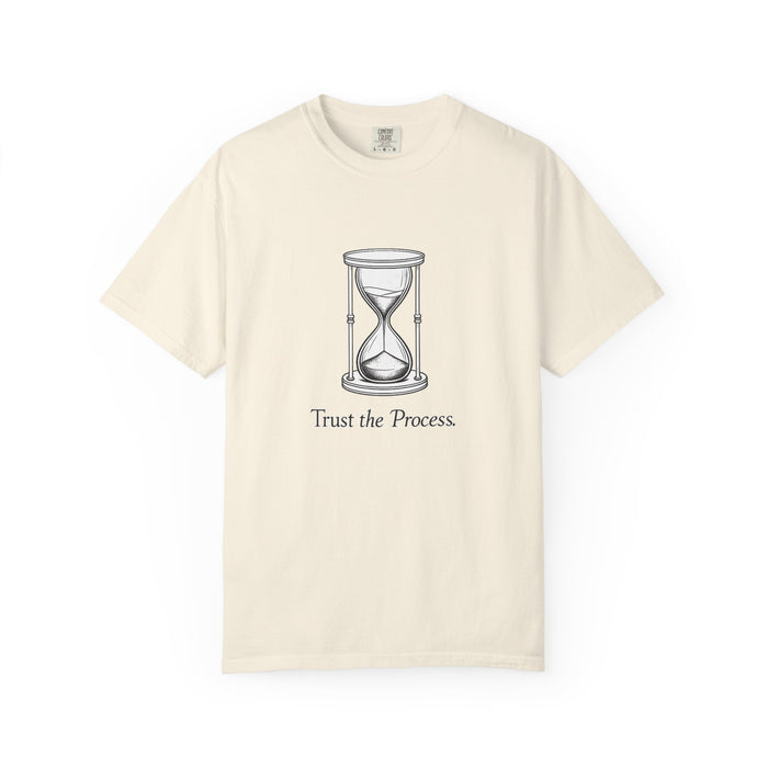 Trust the Process T-Shirt — Hourglass Graphic Inspirational Tee