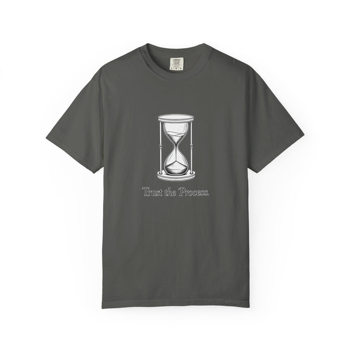 Trust the Process T-Shirt — Hourglass Graphic Inspirational Tee