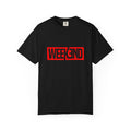 Weekend Box Logo T-Shirt — Retro Red Graphic Tee