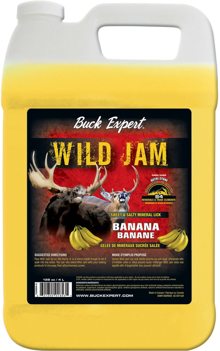 Wild Jam Flavoured Bait - Banana - 4 L